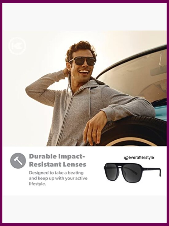 Polarized Sunglasses with UV400 Protection, Polycarbonate Frame main image 4